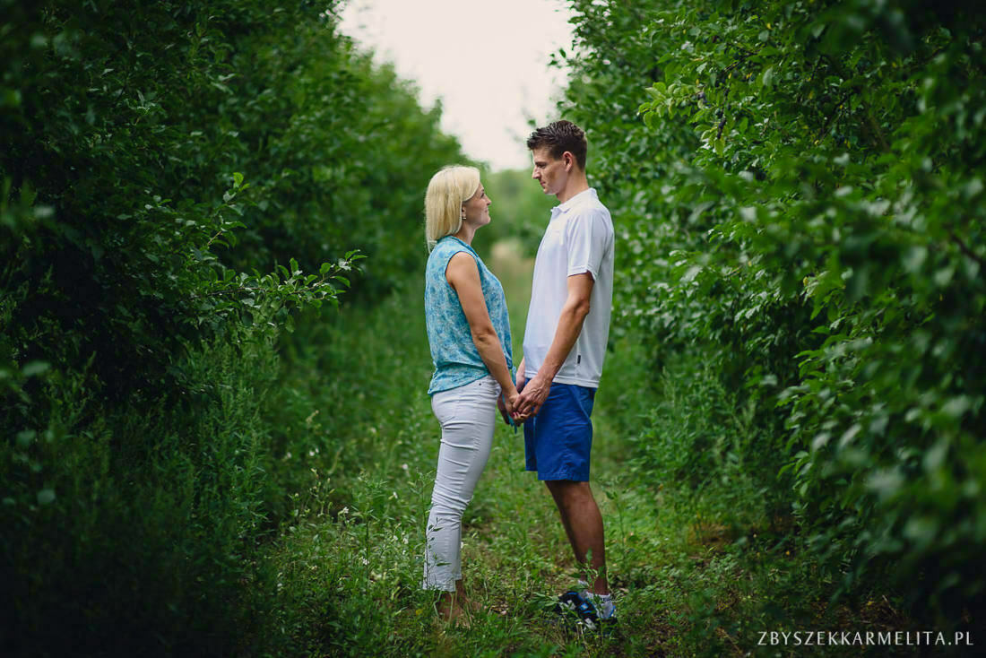 Sesja narzeczenska Ewa Konrad Jeziora Wielkie zbigniew karmelita fotografia konin 0010 - 15