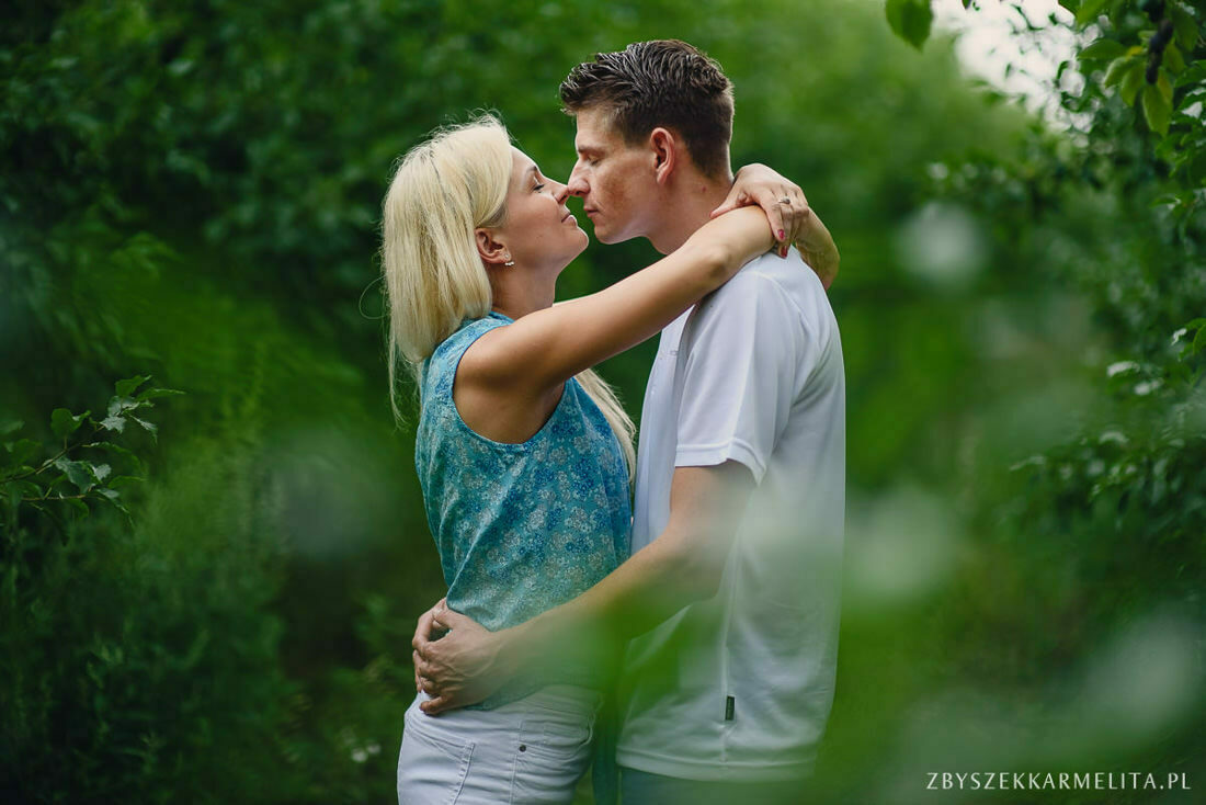 Sesja narzeczenska Ewa Konrad Jeziora Wielkie zbigniew karmelita fotografia konin 0011 - 17