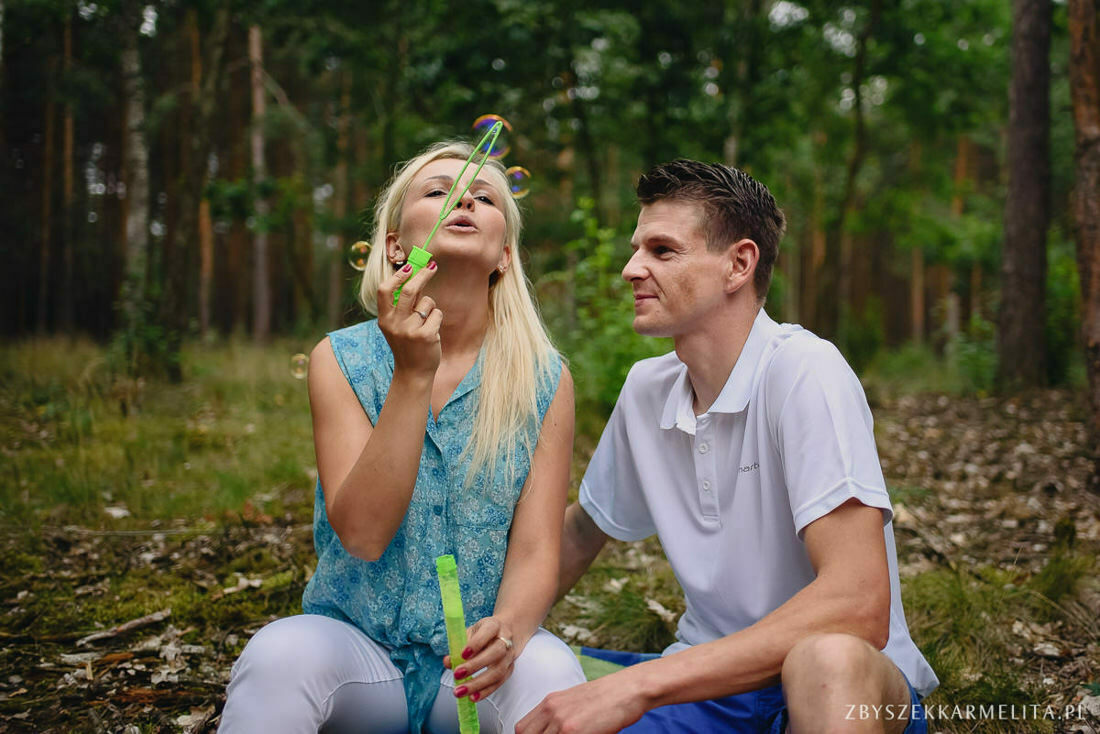 Sesja narzeczenska Ewa Konrad Jeziora Wielkie zbigniew karmelita fotografia konin 0016 - 27